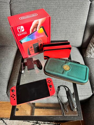 Nintendo Switch OLED - Mario Red editie beschikbaar voor biedingen