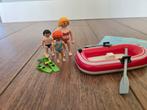 Playmobil toeristen met rubberboot - 5439, Ophalen of Verzenden, Zo goed als nieuw