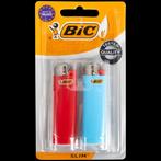 BIC aanstekers slim 2 stuks, Verzamelen, Rookartikelen, Aanstekers en Luciferdoosjes, Ophalen, Nieuw, Aansteker