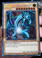 Yu-Gi-Oh! Blue-Eyes White Dragon CT14-EN002 Limited Tin Prom, Hobby en Vrije tijd, Verzamelkaartspellen | Yu-gi-Oh!, Foil, Ophalen of Verzenden