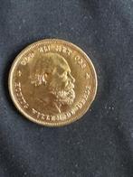 Gouden tientje Koning Willem de derde 1876, Postzegels en Munten, Munten | Nederland, Koning Willem III, Verzenden, Goud, Losse munt