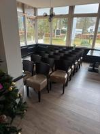 Gebruikte stoelen te koop, Huis en Inrichting, Stoelen, Ophalen, Gebruikt, Bruin, Vijf, Zes of meer stoelen