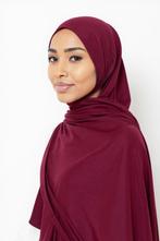 Jersey Hijab - Bourgondisch Paars (Bordeaux Glow), Info@najatique.nl, Najatique, Najatique, Ophalen of Verzenden