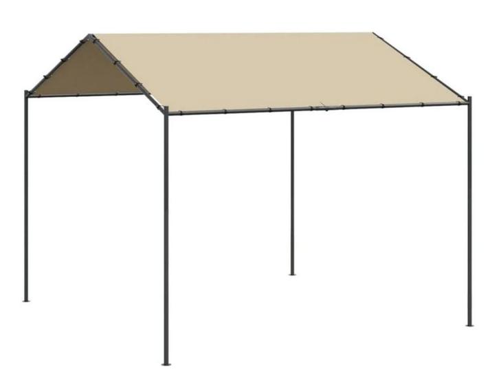 Tuinpaviljoen paviljoen tuinprieel metaal 3x3 GRATIS BEZORGD, Tuin en Terras, Partytenten, Nieuw, Paviljoen, 2 meter of meer, Minder dan 5 meter