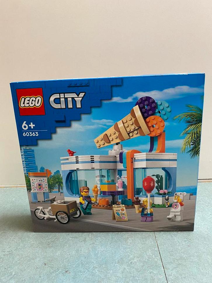 LEGO 60363 IJswinkel NIEUW, Kinderen en Baby's, Speelgoed | Duplo en Lego, Nieuw, Lego, Complete set, Ophalen of Verzenden