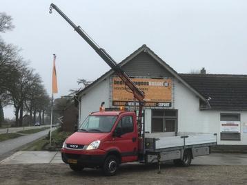 Iveco Daily 70C17 Euro 5 Open Laadbak Palfinger Kraan AC beschikbaar voor biedingen
