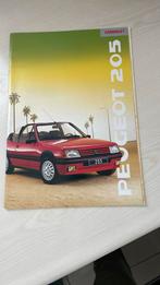 Peugeot 205 Cabrio Folder 1989, Peugeot, Ophalen of Verzenden, Zo goed als nieuw