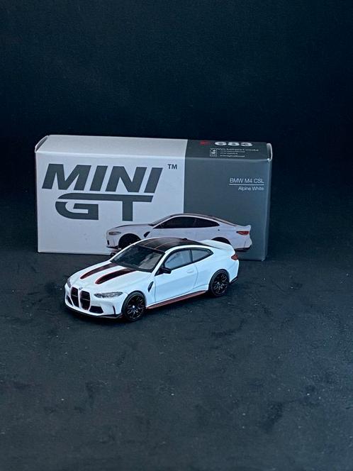 Mini gt bmw m4 csl, Hobby en Vrije tijd, Modelauto's | Overige schalen, Nieuw, Auto, Ophalen of Verzenden