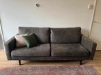 Bank 3-zits Antraciet, Huis en Inrichting, Banken | Bankstellen, Ophalen, Zo goed als nieuw, Driepersoons