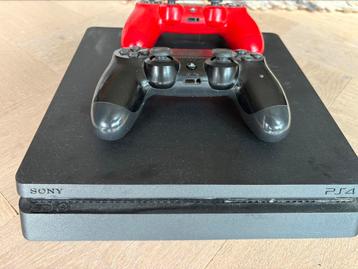 Playstation 4 zwart 1gb 2 controllers beschikbaar voor biedingen