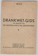 1934 sterke drank drankwet gids dranken alcohol alcoholisme, Gelezen, Ophalen of Verzenden, Dranken