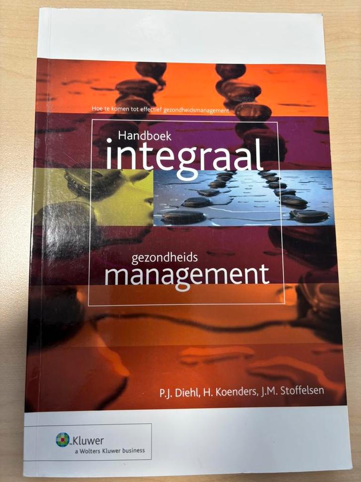 Handboek Integraal Gezondheidsmanagement, Boeken, Studieboeken en Cursussen, HBO, Beta, Ophalen of Verzenden