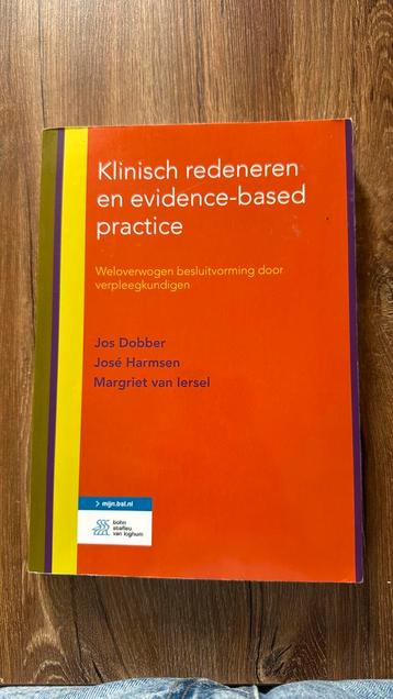 José Harmsen - Klinisch redeneren en evidence-based practice beschikbaar voor biedingen