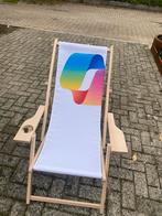 2 Strandstoelen, Ophalen of Verzenden, Gebruikt, Hout, Inklapbaar