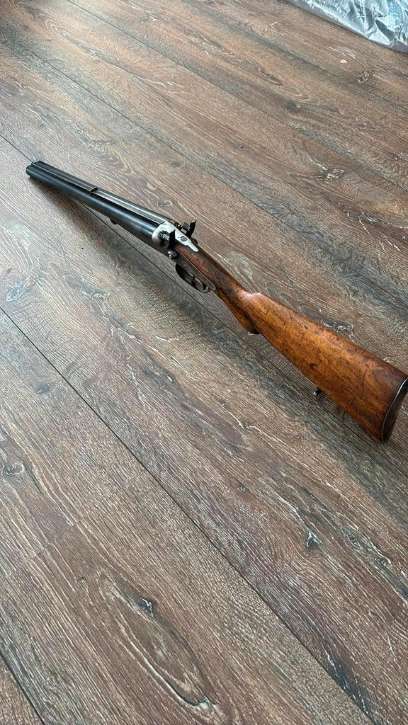 Husqvarna Coachgun Jachtgeweer cal.16, Antiek en Kunst, Antiek | Overige Antiek, Ophalen of Verzenden