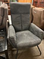 Fauteuil grijs 104/80/47cm, Ophalen, ., 75 tot 100 cm, .