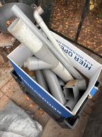 Diverse PVC buizen en hulpstukken, Doe-het-zelf en Verbouw, Buizen en Afvoer, Ophalen, Bochten, Gebruikt, Pvc