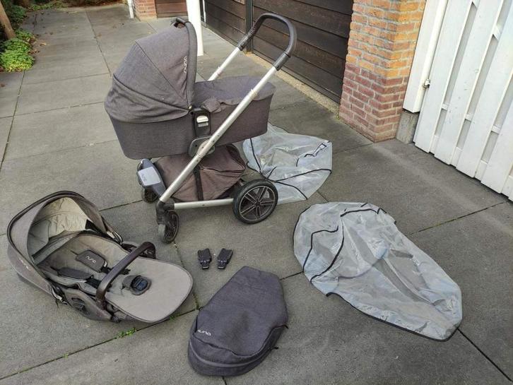 Nuna Mixx complete kinderwagen/reiswieg incl. accessoires, Kinderen en Baby's, Kinderwagens en Combinaties, Gebruikt, Combiwagen