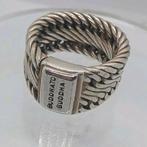 Brede Zilveren Buddha to Buddha Edwin Herenring - Maat 67, Sieraden, Tassen en Uiterlijk, Ringen, Gebruikt, 20 of groter, Heer