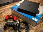 PS4 Slim 500gb, Spelcomputers en Games, Spelcomputers | Sony PlayStation 4, Ophalen, Met 2 controllers, Slim, 500 GB
