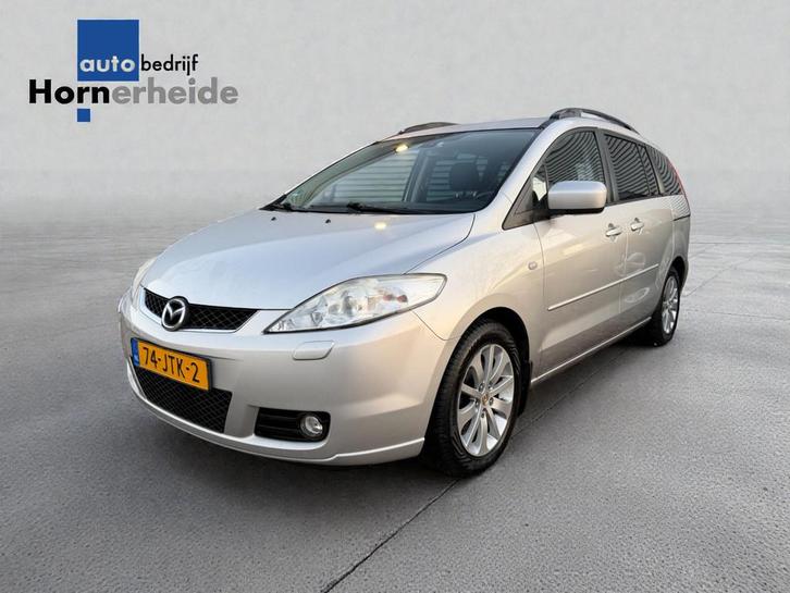 Mazda 5 2.0 Executive 7 pers [ eccaudio,camera,lmv,trekhaak, Auto's, Mazda, Bedrijf, Te koop, ABS, Achteruitrijcamera, Airbags