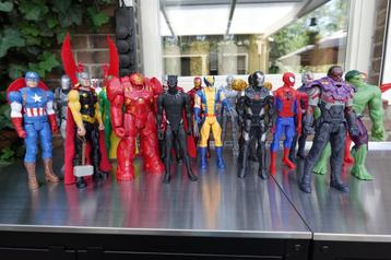Grote Set Marvel actiefiguren beschikbaar voor biedingen