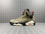 Jordan 6 Retro | Travis Scott Olive, Overige kleuren, Nike, Nieuw, Ophalen of Verzenden