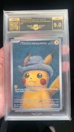 Pikachu with grey felt hat AP 9.0 Mint, Ophalen of Verzenden, Zo goed als nieuw, Losse kaart