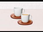 NESPRESSO LUME kop en schotel 4 x, Huis en Inrichting, Keuken | Servies, Ophalen of Verzenden, Zo goed als nieuw