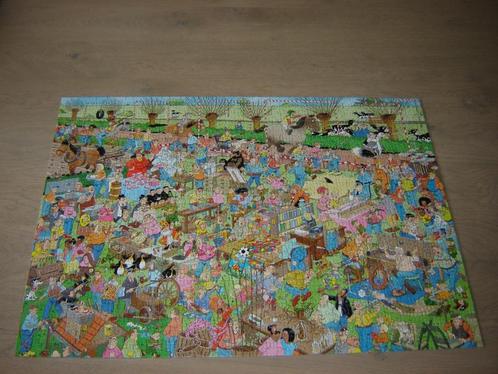 Puzzel Jan van Haasteren OUD HOLLANDSE AMBACHTEN 1000 st., Hobby en Vrije tijd, Denksport en Puzzels, Zo goed als nieuw, Legpuzzel
