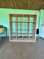 Kalax 4x4 vakken gelazuurd eiken kleur 147x147 cm, Huis en Inrichting, Kasten | Wandmeubels, Ophalen, 100 tot 150 cm, Zo goed als nieuw
