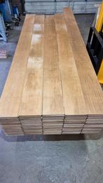 36m² Esdoorn Multiplank Vloer 18cm Breed, Ophalen, Gebruikt, Vloerdelen of -planken, 10 tot 30 cm