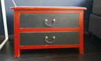 Nachtkastje, ladenkastje. Twee stuks., Huis en Inrichting, Kasten | Ladekasten, Ophalen, Minder dan 50 cm, Gebruikt, 1 of 2 laden