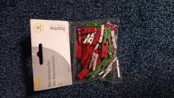 Xenos Mini Wasknijpertjes - 50 stuks beschikbaar voor biedingen