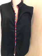 Dames blouse / hes, Ophalen of Verzenden, Zo goed als nieuw, Maat 42/44 (L), Zwart