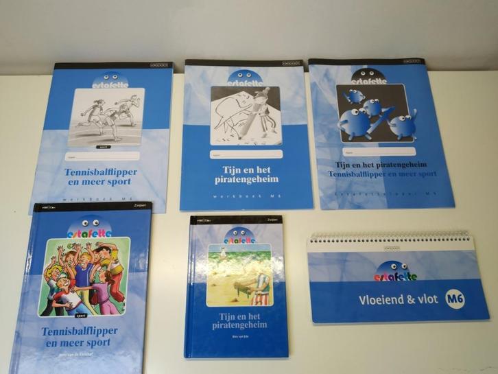Estafette - VERSIE 2 - Groep 6 - M6 pakket voor €15,00., Boeken, Schoolboeken, Nieuw, Nederlands, Overige niveaus, Ophalen of Verzenden