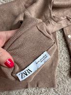 ZARA basic plain knit sweater coltrui beige NIEUW maat M, Kleding | Dames, Maat 38/40 (M), Overige kleuren, Zara, Nieuw