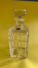Atlantis, vierkante kristallen whisky karaf, Ophalen of Verzenden, Nieuw