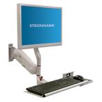 Monitorarm monitorbeugel Mighty Mount strongarm monitor arm, Gebruikt, Ophalen of Verzenden, Overige typen, Onbekend