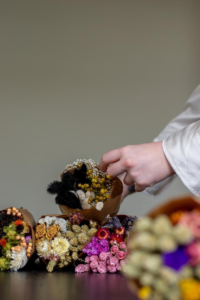 Grote bos droogbloemen - vraag naar de kleuren!, Huis en Inrichting, Woonaccessoires | Droogbloemen, Nieuw, Ophalen of Verzenden