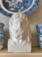 Oude buste / borstbeeld van Asklepios van gips, Ophalen of Verzenden