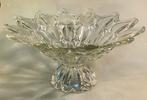 Mooi glazen vintage fruitschaal. Prachtig geperst glas, Ophalen of Verzenden, Zo goed als nieuw, Rond, Glas