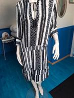 zwart/wit jurkje eksept mt.l izgs, Zwart, Maat 42/44 (L), Ophalen of Verzenden, Zo goed als nieuw