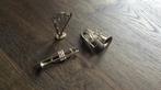3 zilverkleurige decoratie instrumenten, Ophalen of Verzenden