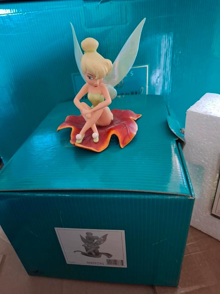 Disney wdcc tinkerbell herfst, Verzamelen, Disney, Zo goed als nieuw, Beeldje of Figuurtje, Ophalen