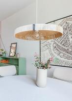 HKliving Rope Hanglamp Ø70 - Stijlvolle Verlichting, Huis en Inrichting, Lampen | Hanglampen, Ophalen, Zo goed als nieuw, Stof