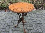 gietijzeren bistrotafel uit frankrijk, Ophalen, Zo goed als nieuw, Rond, Metaal