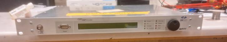 2wcom C02 DSP RDS Encoder met Groot Display, Telecommunicatie, Overige Telecommunicatie, Gebruikt, Ophalen of Verzenden