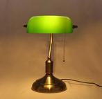 Bankiers lamp vintage bureaulamp lamp, Ophalen of Verzenden, Zo goed als nieuw, 50 tot 75 cm
