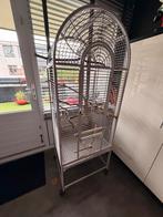 Vogelkooi, Dieren en Toebehoren, Vogels | Hokken en Kooien, Ophalen, Gebruikt, Metaal, Vogelkooi